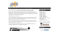 Desktop Screenshot of charlestonartwalk.com